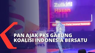 Ketum PAN Ajak PKS Gabung Koalisi Indonesia Bersatu, PDIP Mengaku Tak Khawatir