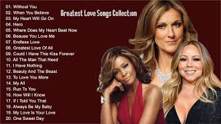 Whitney Houston , Celine Dion , Mariah Carey Best Songs Best Of The World Divas