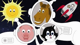 Zoom Zoom Zoom, We're Going to the Moon! Nursery Rhyme for Babies and Toddlers from Sing and Learn!