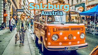 Salzburg, Austria 🇦🇹 - Spring 2023 | 4K HDR 60fps Walking Tour