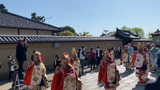 法隆寺1400回忌法要アキタン