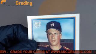 SNC Grading:1991 BOWMAN JEFF BAGWELL #183 MVP REVIEW(1635877647896)