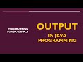 How to output and use Escape Sequence in Java Programming by Shahzad Ali