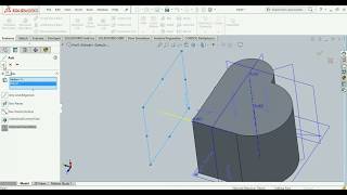 solid work reference geometry Plane Axis Tutorial(tutorial-11)