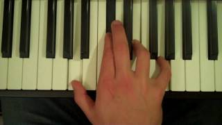 How To Play an A7 Chord on the Piano