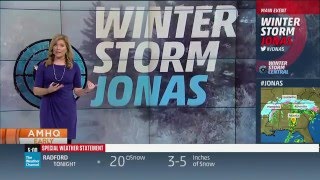 Winter Storm Jonas: 1/22 5am-9am on The Weather Channel