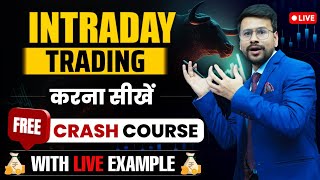 Intraday Trading For Beginners | Intraday Trading Strategies | Live Trading