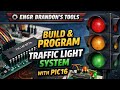 Build & Program a Traffic Light System with PIC16 – Easy Step-by-Step Tutorial