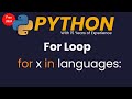 For Loops in Python | Python Tutorial
