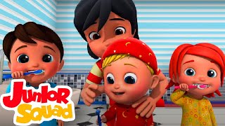 No quiero | Dibujos animados | Canciones infantiles | Junior Squad Español | Educación