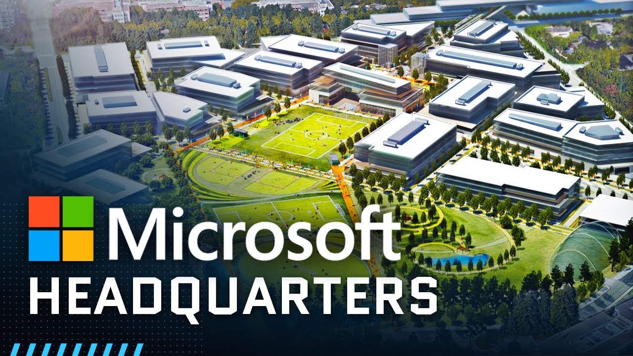 Inside Microsoft S Massive Headquarters Public Content Network The