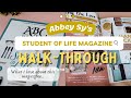 Channel your ARTspiration I Abbey Sy's Student of Life Magazine I Walk-through