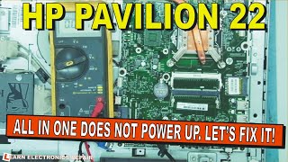HP Pavilion All-in-One PC does not power up. Sometimes we fix things and sometimes THEY COME BACK!