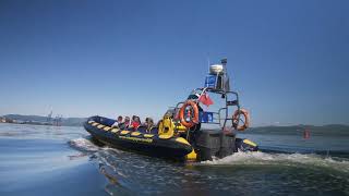 The River Clyde and Clyde Estuary - A Trip by Fast Boat