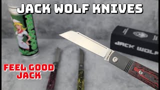 Jack Wolf Knives: Feel Good Jack - Quick look with C. Risner Cutlery