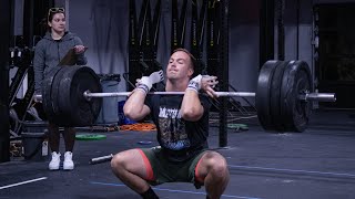 Corbin Bowman CrossFit Quarter Finals Test #1