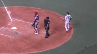 現地撮影５回裏　2018日米野球　2018.11.14 ナゴヤドーム 日本vsMLB