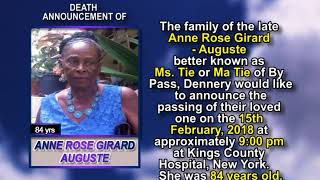 Anne Rose Girard Auguste SHORT