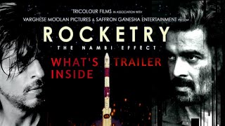 ROCKETRY - Trailer Review | R. Madhavan | Shahrukh Khan | Simran | Nambi Narayanan