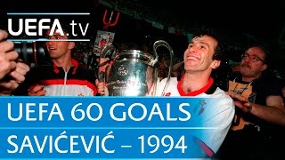 Dejan Savićević v Barcelona, 1994: 60 Great UEFA Goals