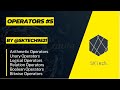 Operators In Java | operatore in java #5