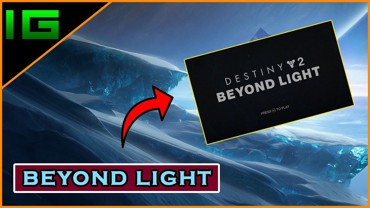 DESTINY 2 | Beyond Light Gameplay Walkthrough - INTRO CINEMATIC - YouTube