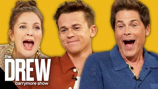 Rob Lowe Finds Out if John Stamos is John Owen Lowe's Actual Father | The Drew Barrymore Show