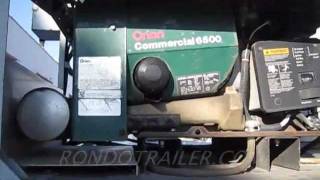 CUMMINS ONAN 6500 WATT COMMERCIAL GENERATOR, LOW SPEED SOLD.