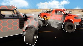 LEGO DEATH RACE!? - Brick Rigs Multiplayer Gameplay - Lego Racing Game