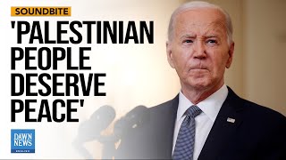 Gaza Ceasefire Deal Is On The ‘Brink,’ Biden Says | Israel-Hamas War | Dawn News English