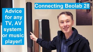 Bang Olufsen Beolab 28 - Connecting 's iconic new speakers to absolutely ANYTHING! [4K]