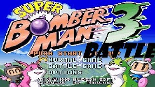 Super Bomberman 3 Co-op w/SirYoshi: Battle Mode