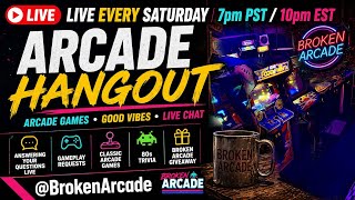 Classic Arcade Games, Good Vibes & Nostalgia 🎮 LIVE