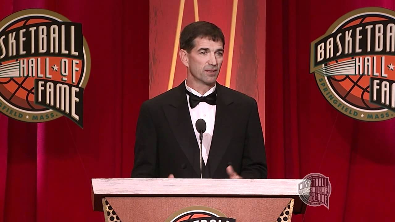 John Stockton's Basketball Hall Of Fame Enshrinement Speech - YouTube