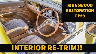 1979 HOLDEN KINGSWOOD RESTORATION EP#9 / INTERIOR RE-FIT PART 1