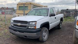 Lot 555 - 2005 GMC K2500 HD