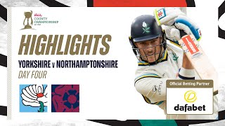 Highlights: Yorkshire vs Northants - Day Four | Wharton scores impressive 285