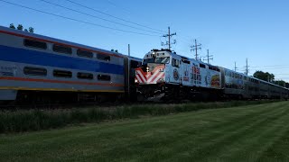 4K 60FPS - Metra 174 Jimmy Johns Wrap Meet-up - Geneva, IL 6/12/2020