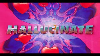 Dua Lipa - Hallucinate (Official Lyrics Video)