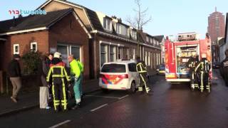 112Twente - Woningbrand Brinkstraat Enschede 23-1-2016