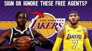 10 Free Agents the Lakers should either SIGN or IGNORE Pt 2! Lakers Free Agency 2020, Lakers News