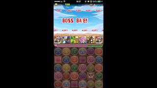 【パズドラ】 ドラゴンボールコラボ2 改級 光ホルスPT ノーコン