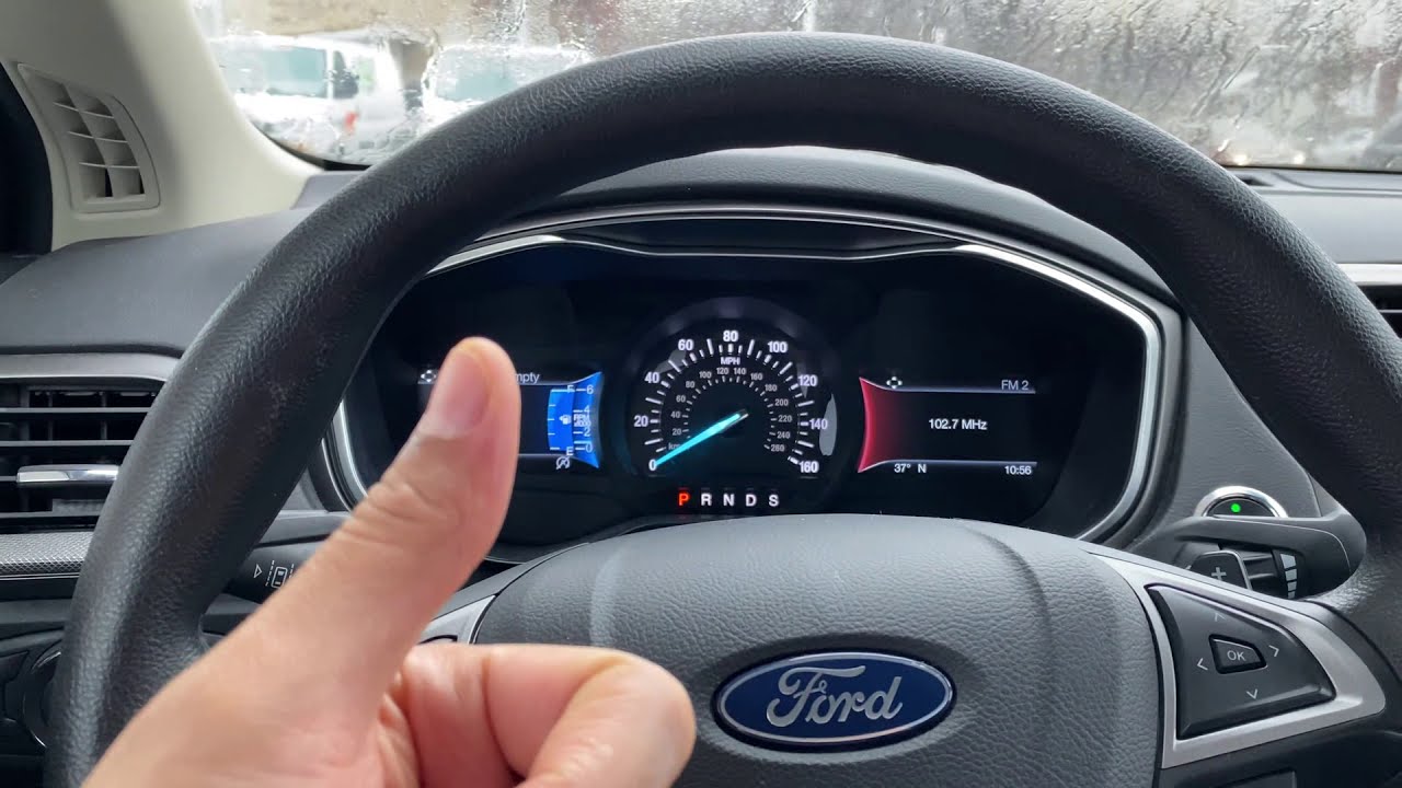 Ford Fusion How To Shift Gears Youtube