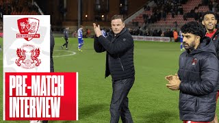 Richie Wellens previews Orient's trip to Exeter City