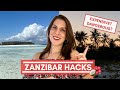 ZANZIBAR 10 Things you NEED to know 🌴 | Tips + Hacks | Travel Safety, Save Money