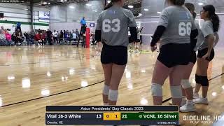 VCNL 16 Silver vs. Vital 16-3 White (2023.02.20)