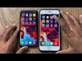 iphone x vs iphone 8 plus speed test ios 16.7.10 2024