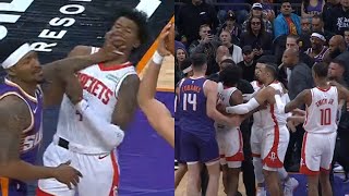 Bradley Beal gets ejected for pushing Jalen Green in the face and starts scuffle