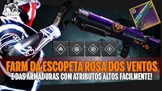 DESTINY 2 - Como FARMAR as MELHORES ARMADURAS com o MÁXIMO de ATRIBUTOS do JOGO + escopeta GOD ROLL