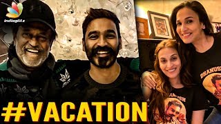 Superstar & Dhanush Welcome New Year Together in US | Hot News | Rajinikanth